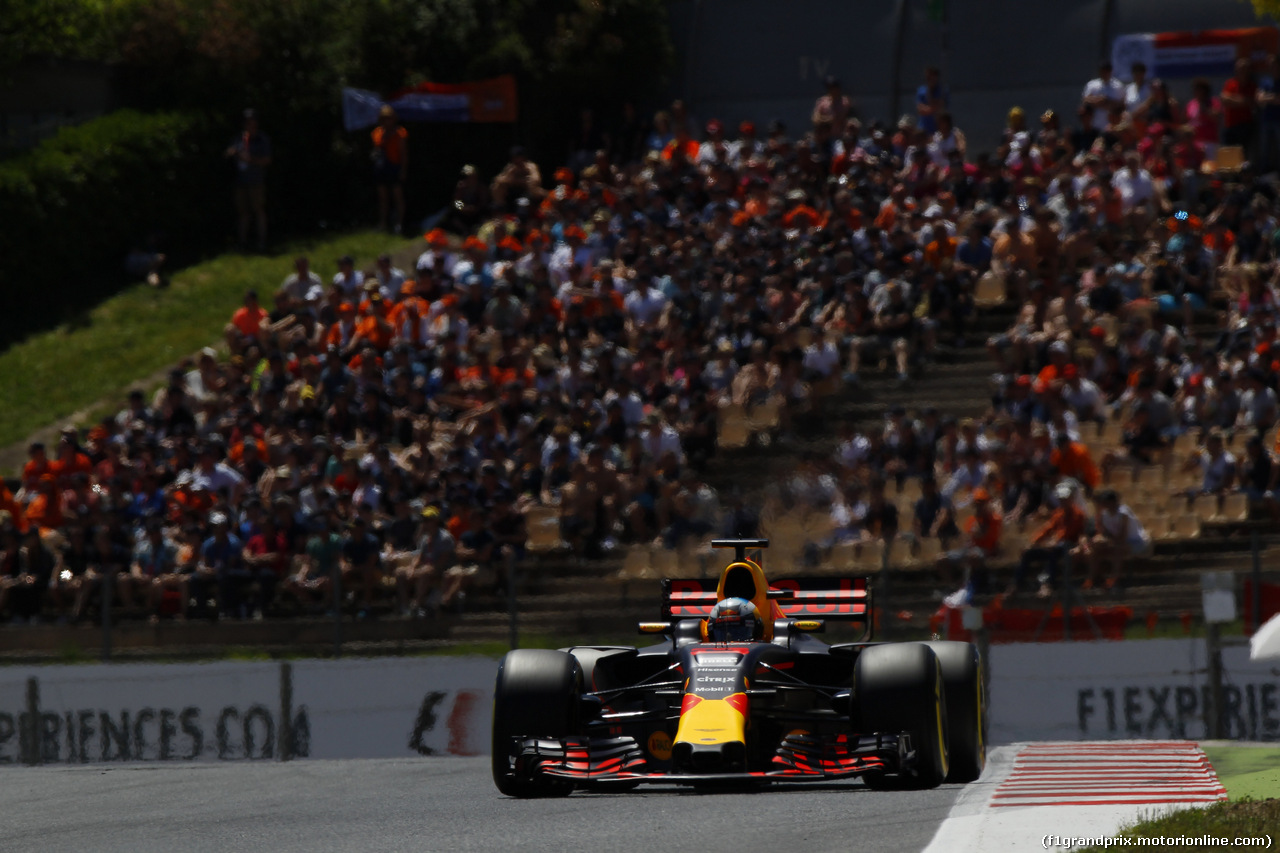 GP SPAGNA, 13.05.2017 - Qualifiche, Daniel Ricciardo (AUS) Red Bull Racing RB13