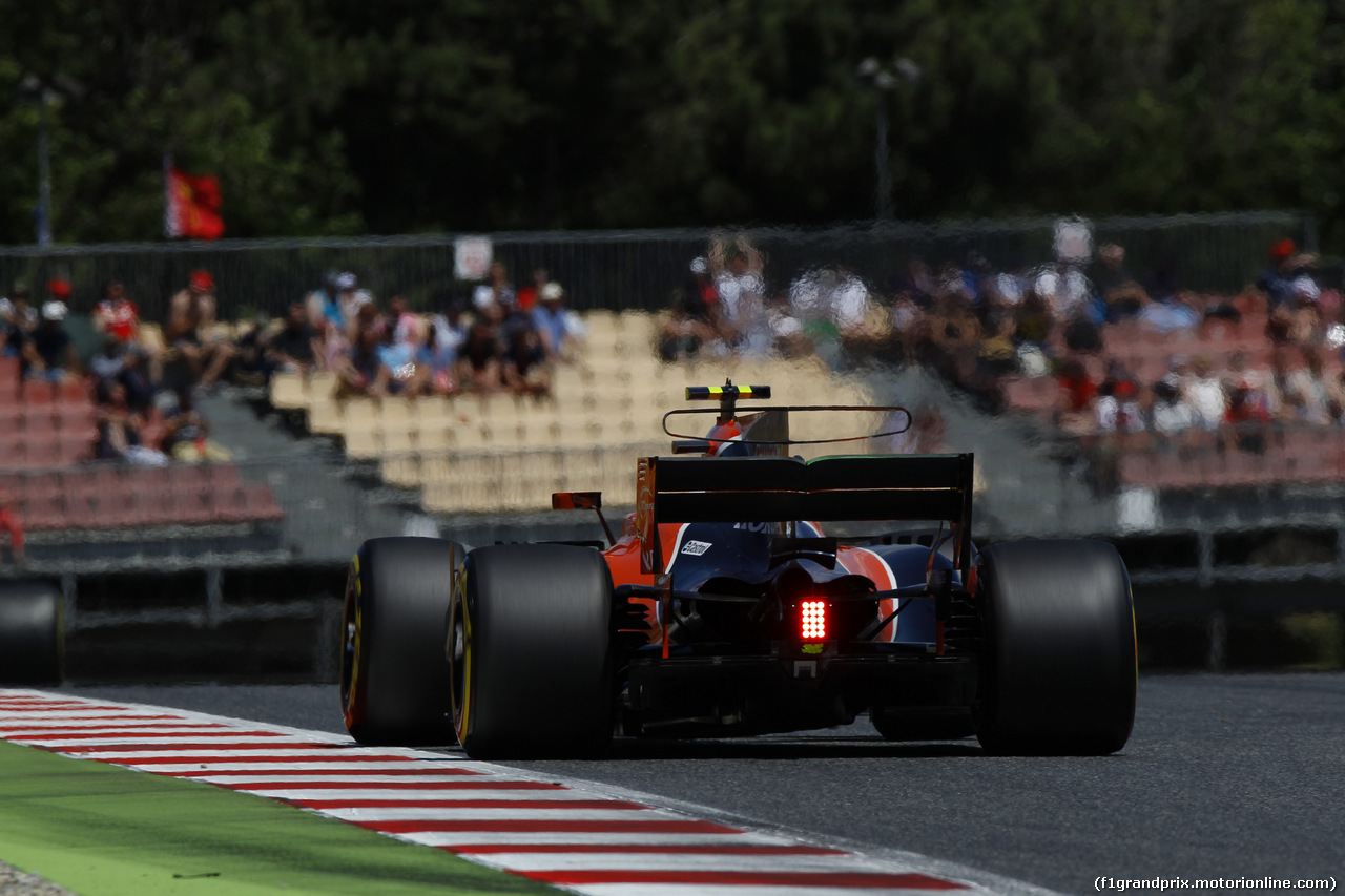 GP SPAGNA, 13.05.2017 - Qualifiche, Stoffel Vandoorne (BEL) McLaren MCL32