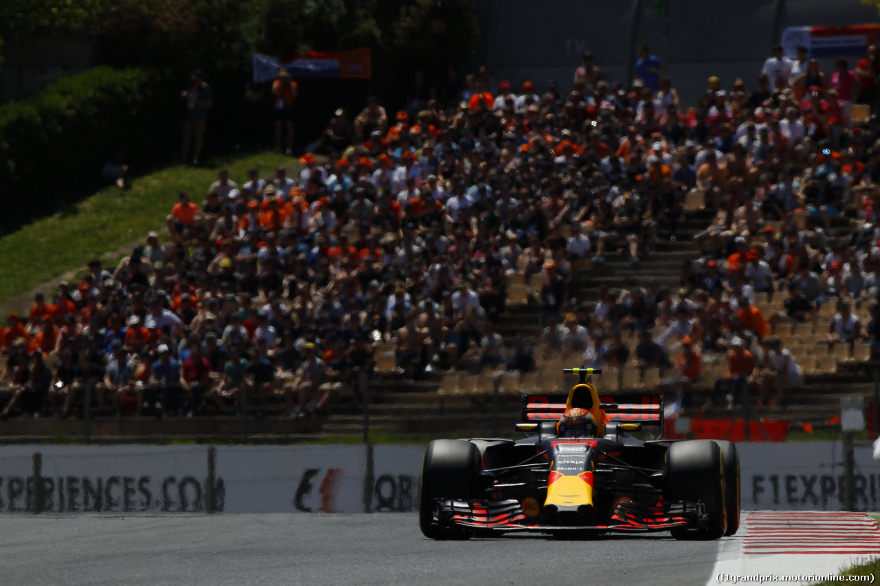 GP SPAGNA, 13.05.2017 - Qualifiche, Max Verstappen (NED) Red Bull Racing RB13