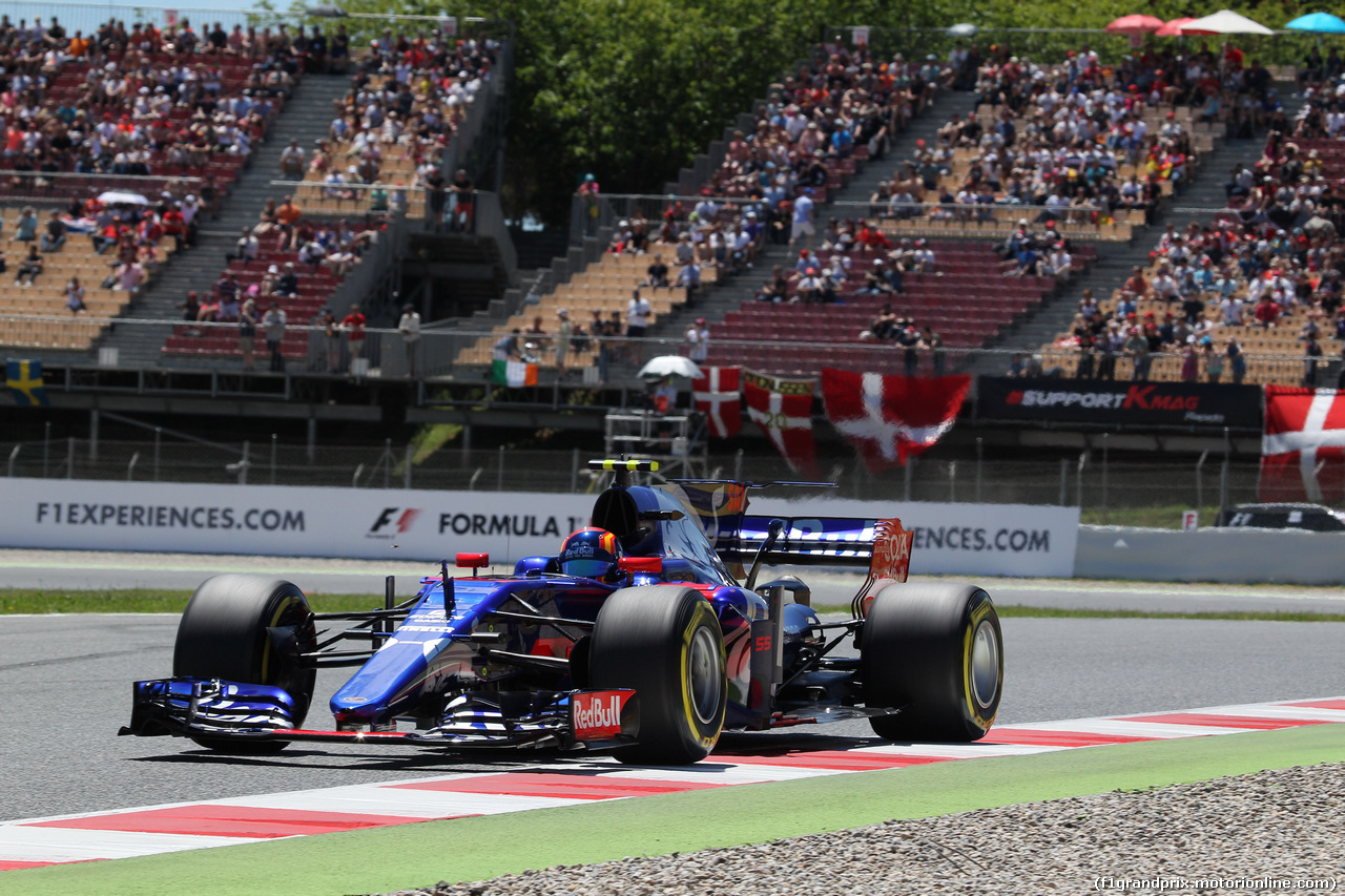 GP SPAGNA, 13.05.2017 - Qualifiche, Carlos Sainz Jr (ESP) Scuderia Toro Rosso STR12