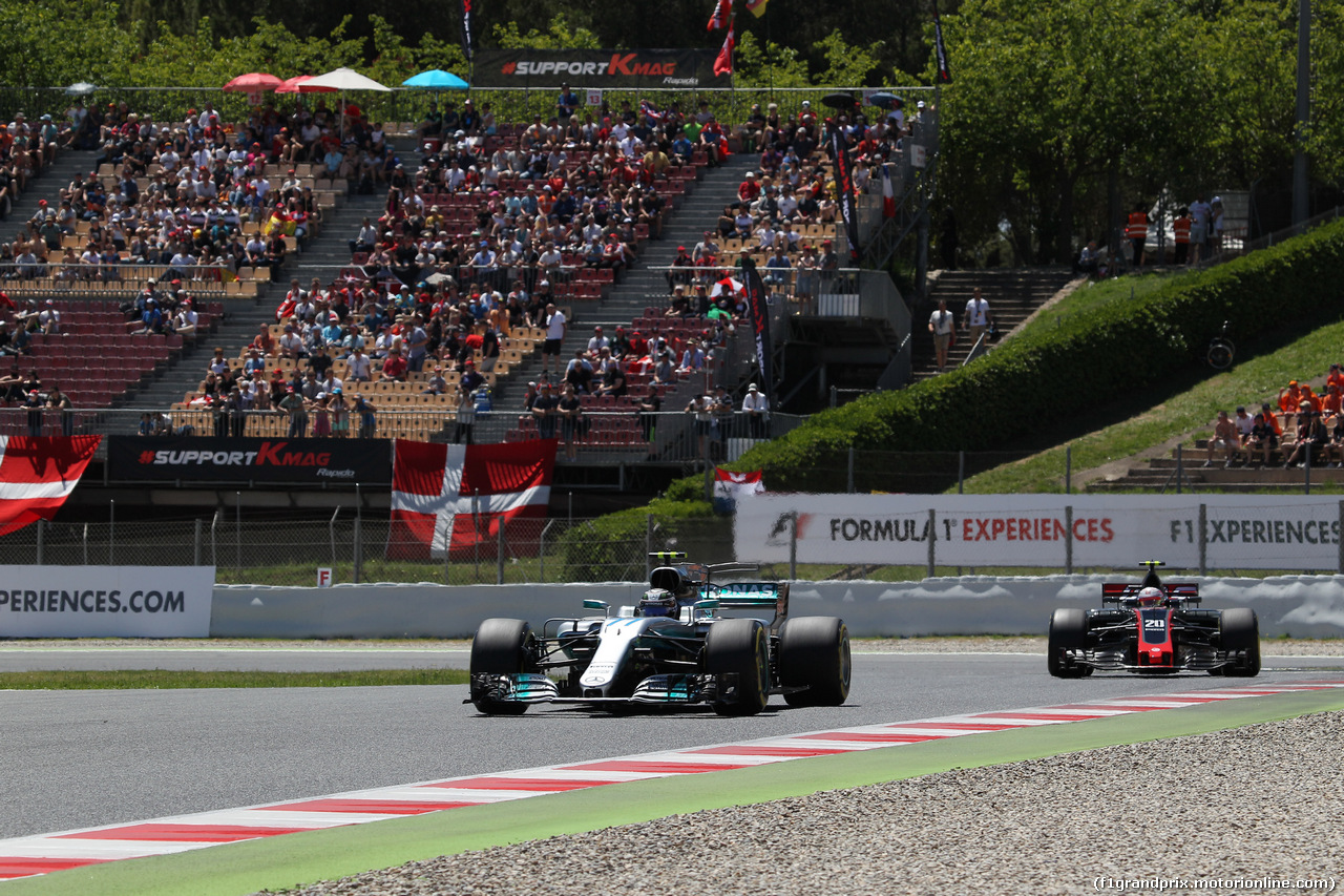 GP SPAGNA, 13.05.2017 - Qualifiche, Valtteri Bottas (FIN) Mercedes AMG F1 W08
