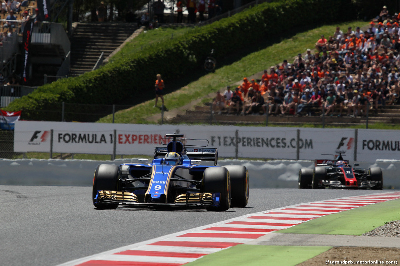 GP SPAGNA, 13.05.2017 - Qualifiche, Marcus Ericsson (SUE) Sauber C36
