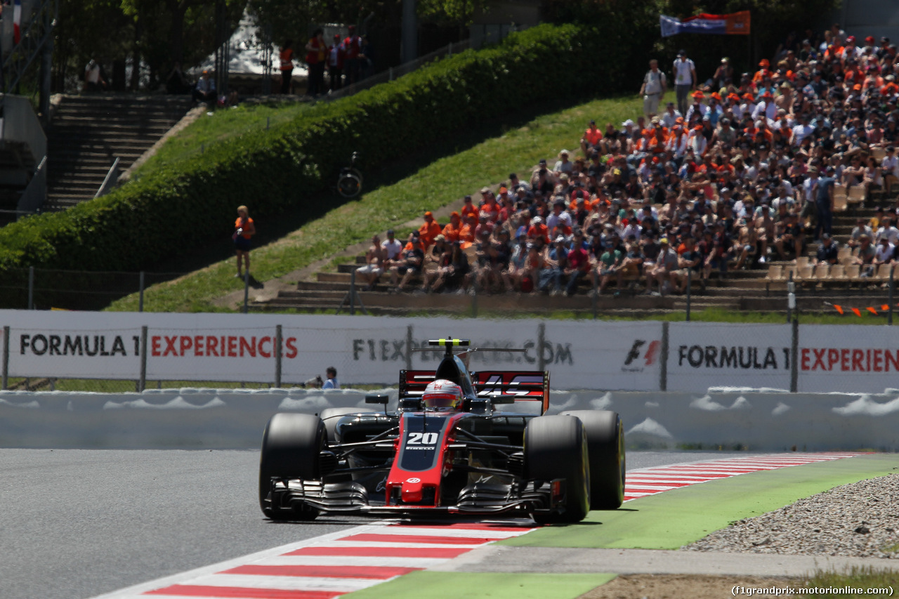 GP SPAGNA, 13.05.2017 - Qualifiche, Kevin Magnussen (DEN) Haas F1 Team VF-17