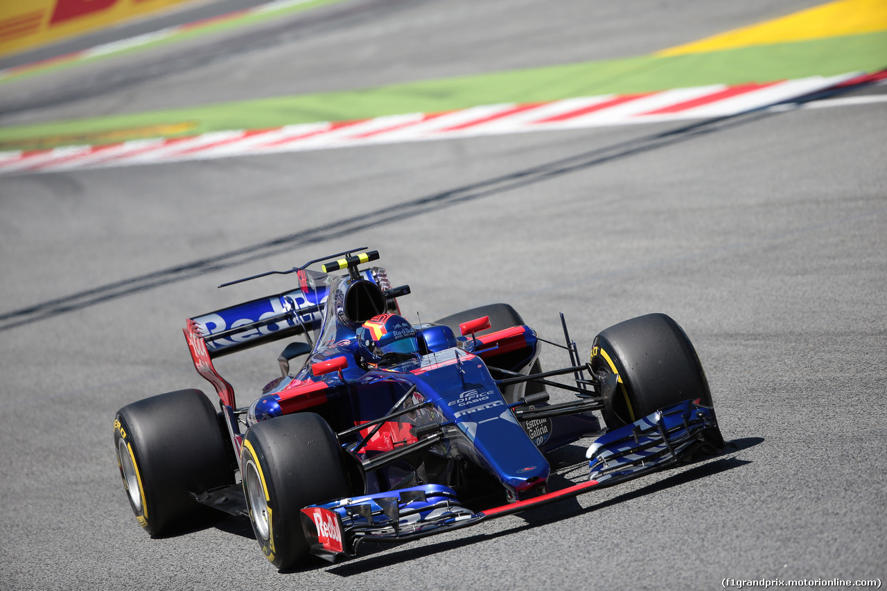GP SPAGNA, 13.05.2017 - Qualifiche, Carlos Sainz Jr (ESP) Scuderia Toro Rosso STR12