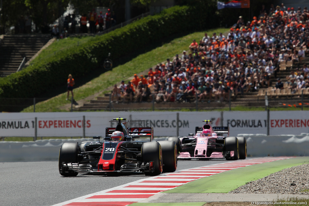 GP SPAGNA, 13.05.2017 - Qualifiche, Kevin Magnussen (DEN) Haas F1 Team VF-17