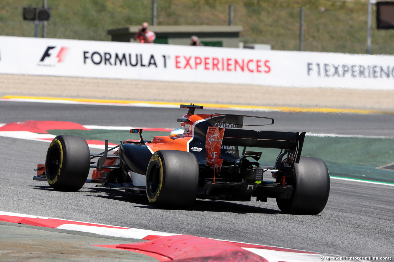 GP SPAGNA, 13.05.2017 - Qualifiche, Fernando Alonso (ESP) McLaren MCL32