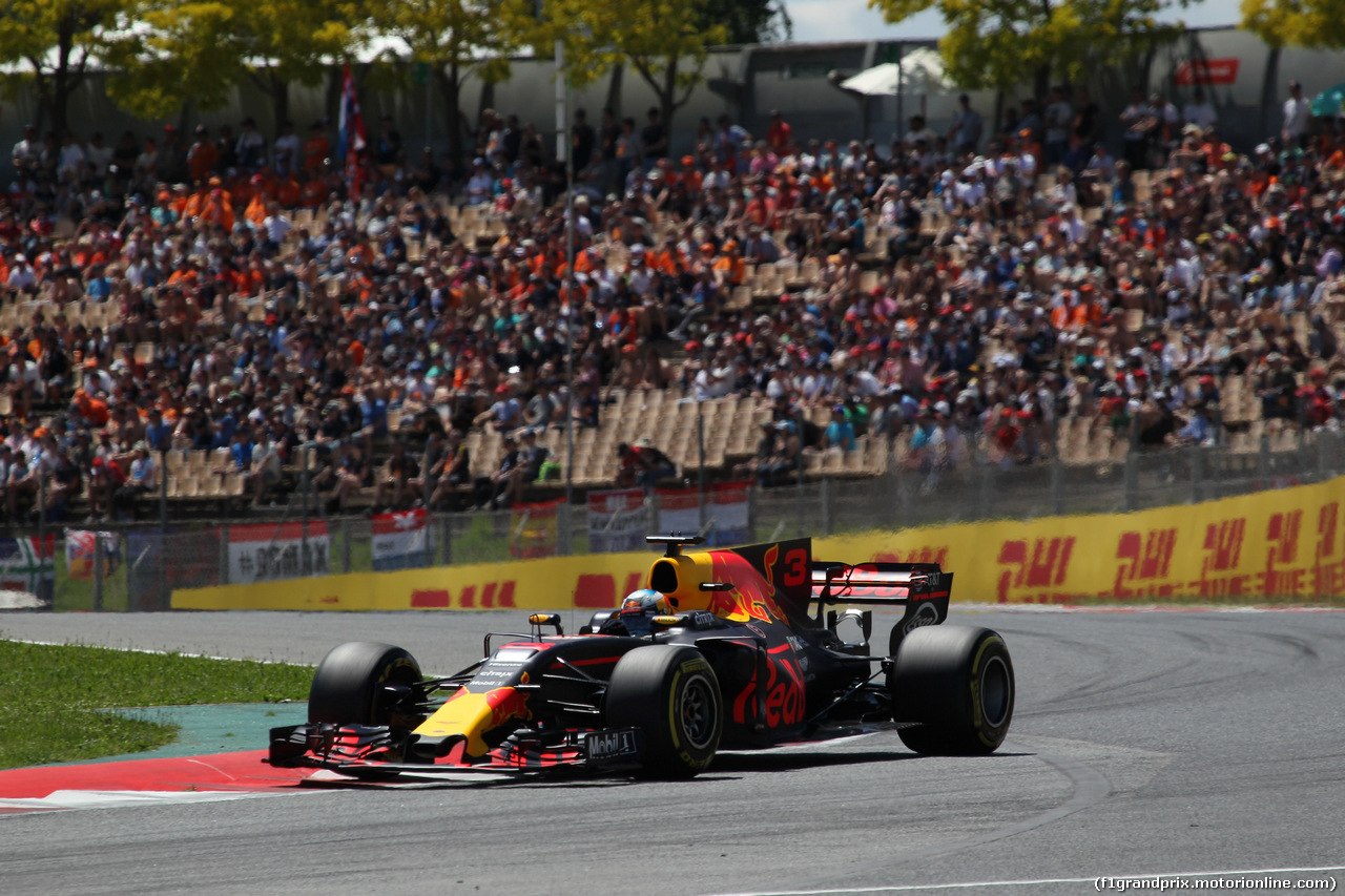 GP SPAGNA, 13.05.2017 - Qualifiche, Daniel Ricciardo (AUS) Red Bull Racing RB13