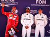 GP SPAGNA, Qualifiche top three in parc ferme (L to R): Sebastian Vettel (GER) Ferrari, second; Lewis Hamilton (GBR) Mercedes AMG F1, pole position; Valtteri Bottas (FIN) Mercedes AMG F1, third.
13.05.2017.