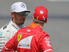 GP SPAGNA, Lewis Hamilton (GBR) Mercedes AMG F1  e Sebastian Vettel (GER) Ferrari 
13.05.2017. F