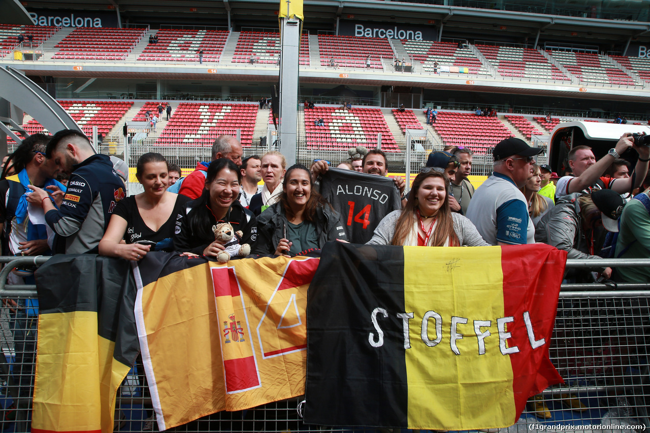 GP SPAGNA, 11.05.2017 - Fans