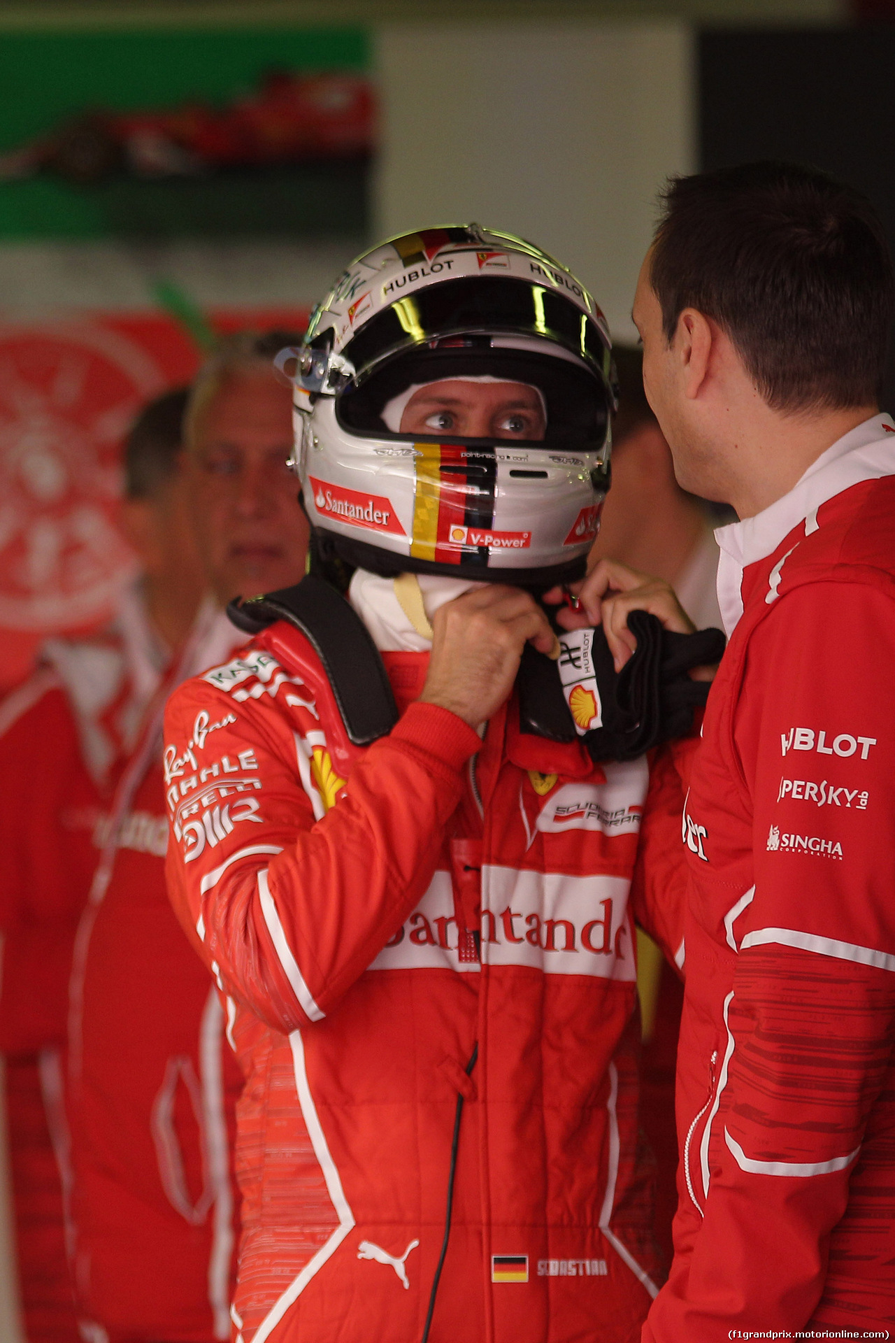 GP SPAGNA, 11.05.2017 - Sebastian Vettel (GER) Ferrari SF70H