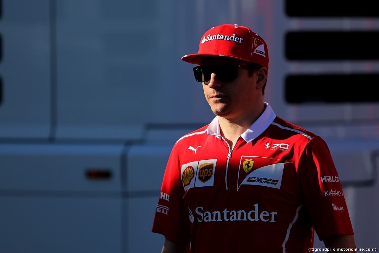 GP SPAGNA, Kimi Raikkonen (FIN) Ferrari 
12.05.2017.