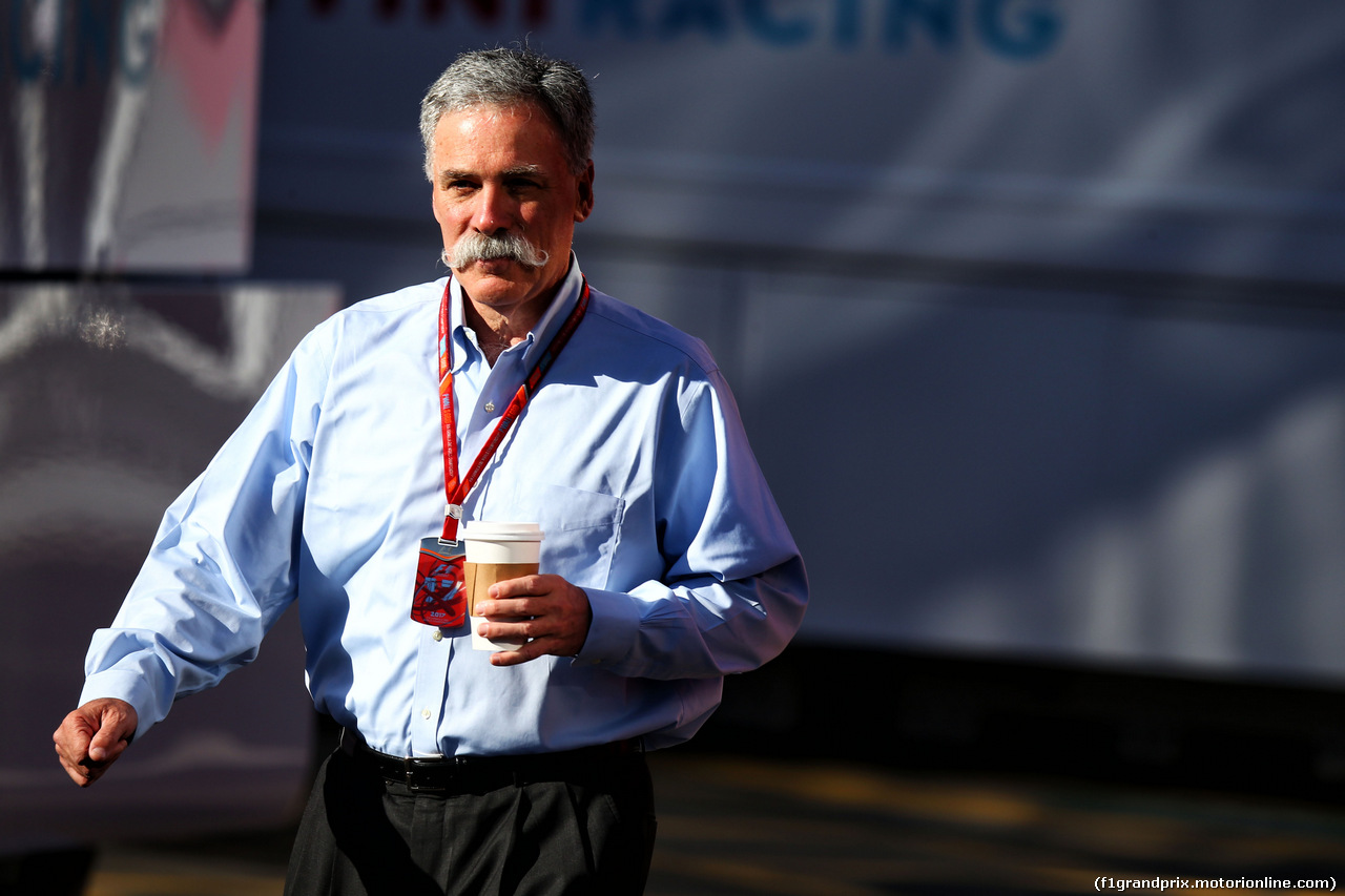 GP SPAGNA, Chase Carey (USA) Formula One Group Chairman.
12.05.2017.