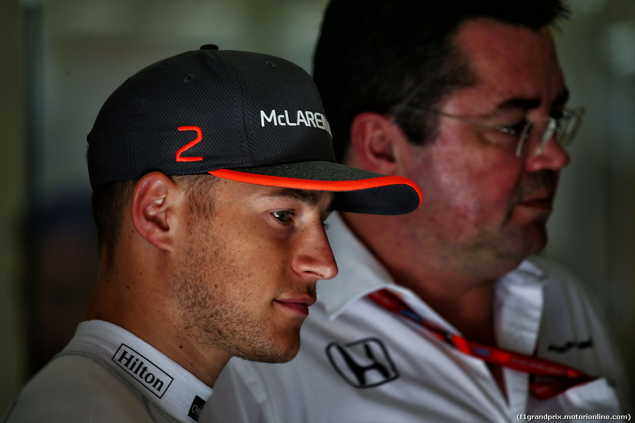 GP SPAGNA, Stoffel Vandoorne (BEL) McLaren.
12.05.2017.