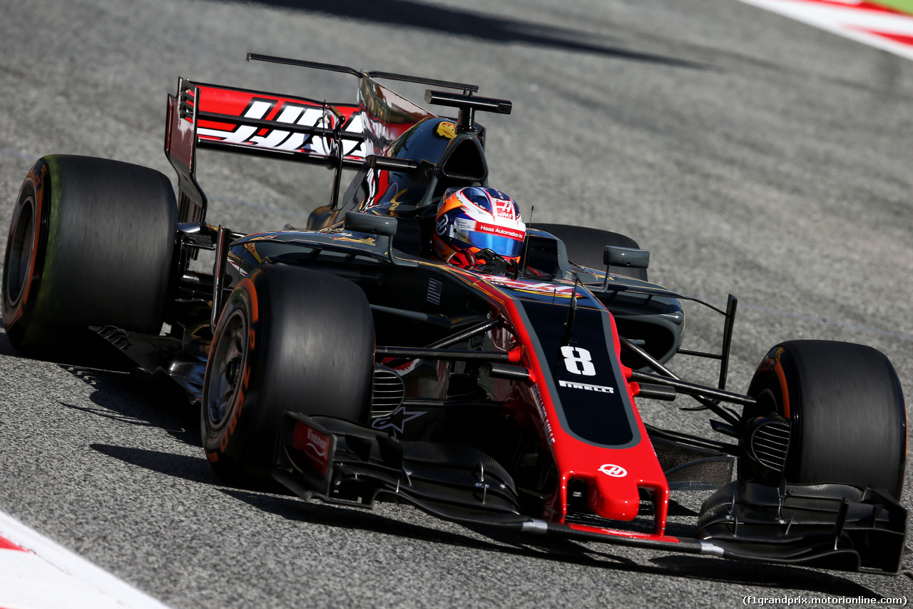 GP SPAGNA, Romain Grosjean (FRA) Haas F1 Team VF-17.
12.05.2017.