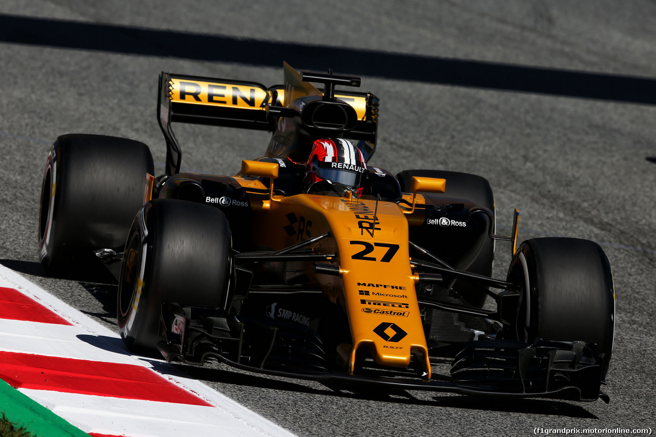 GP SPAGNA, Nico Hulkenberg (GER) Renault Sport F1 Team RS17.
12.05.2017.