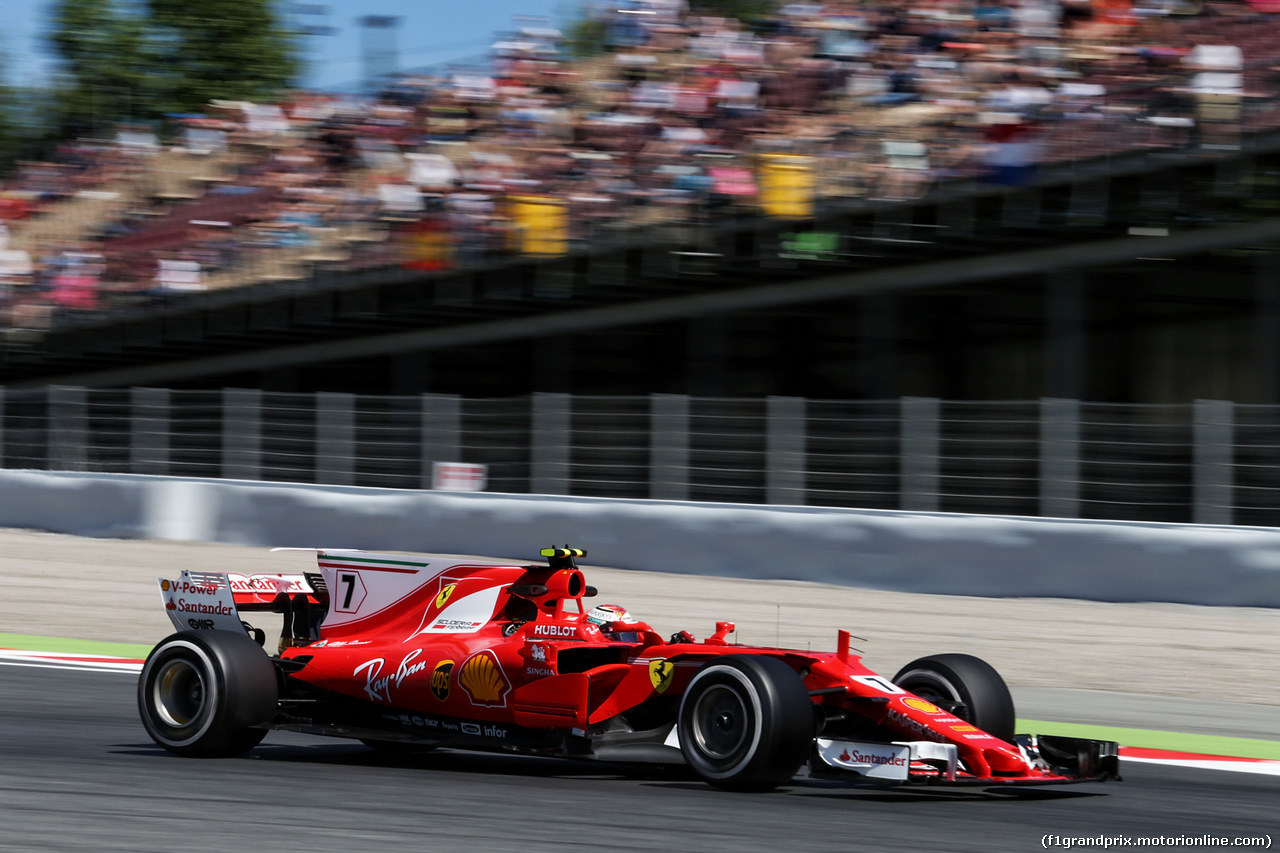 GP SPAGNA, Kimi Raikkonen (FIN) Ferrari SF70H.
12.05.2017.
