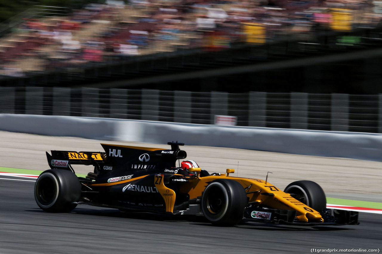 GP SPAGNA, Nico Hulkenberg (GER) Renault Sport F1 Team RS17.
12.05.2017.