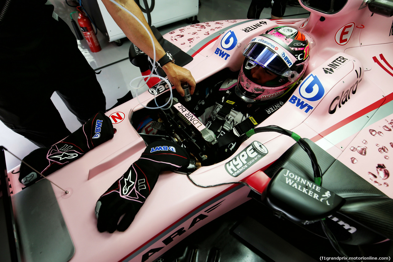 GP SPAGNA, Sergio Perez (MEX) Sahara Force India F1 VJM10.
12.05.2017.
