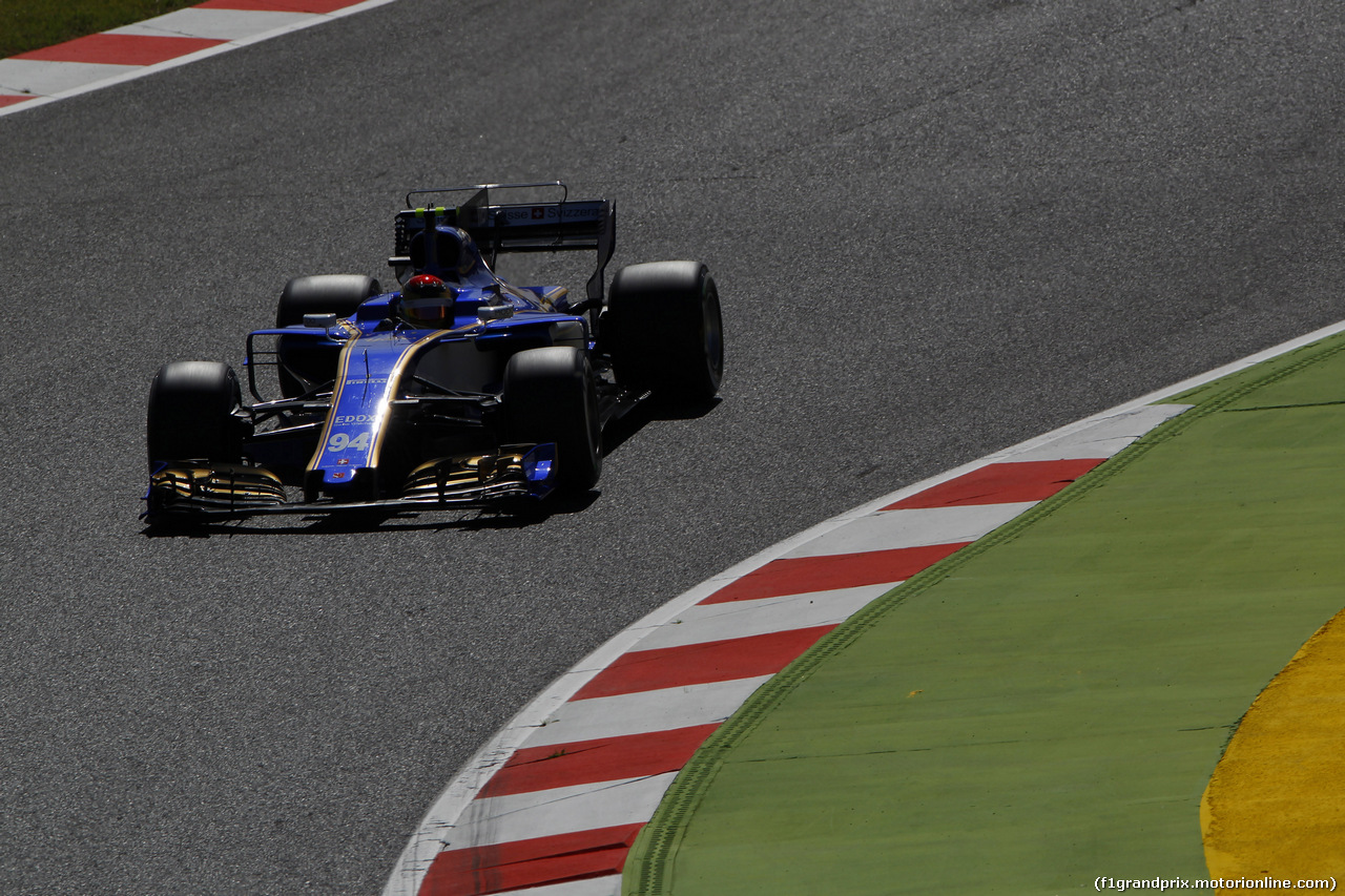 GP SPAGNA, 12.05.2017 - Pascal Wehrlein (GER) Sauber C36
