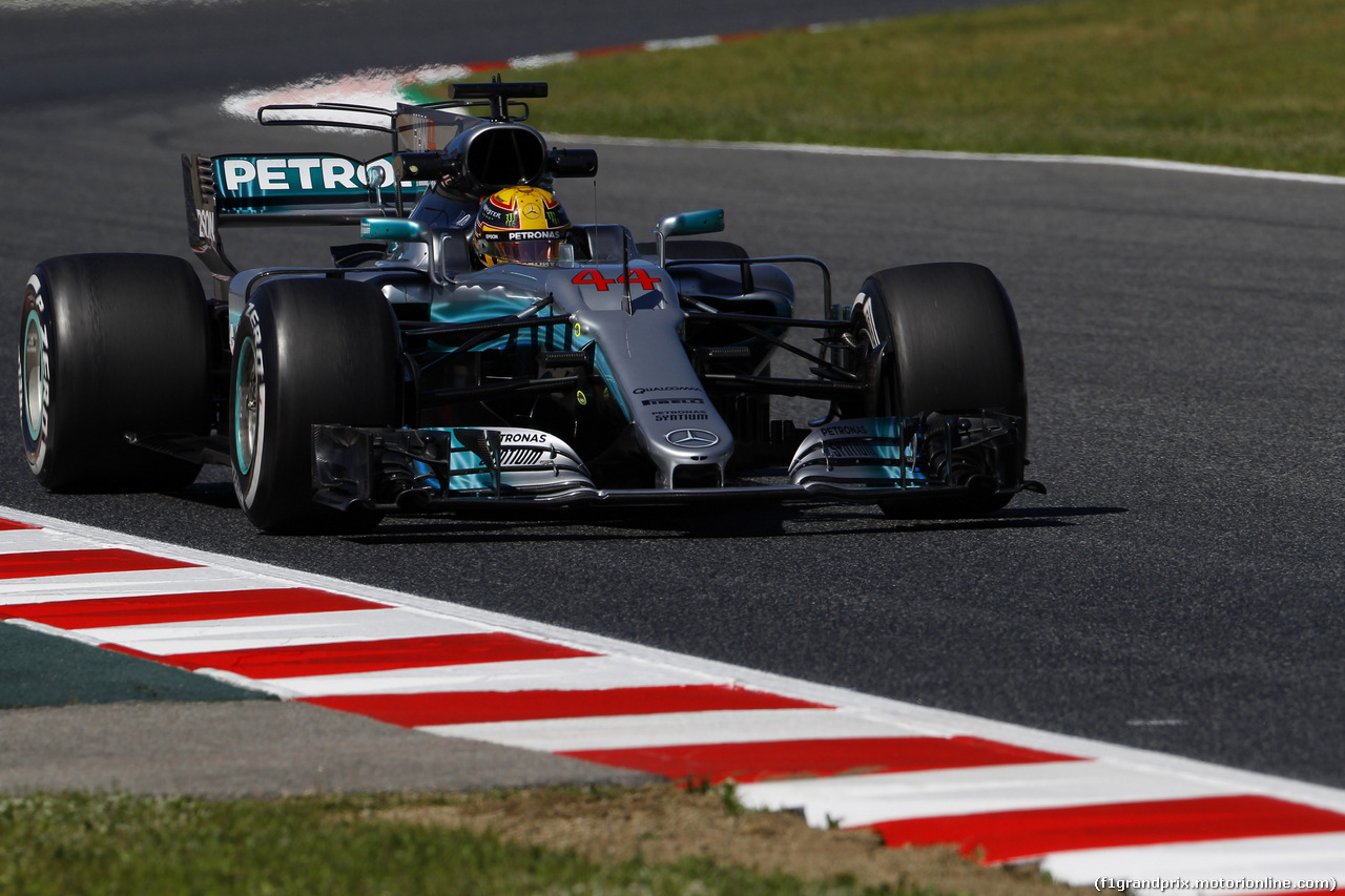 GP SPAGNA, 12.05.2017 - Lewis Hamilton (GBR) Mercedes AMG F1 W08