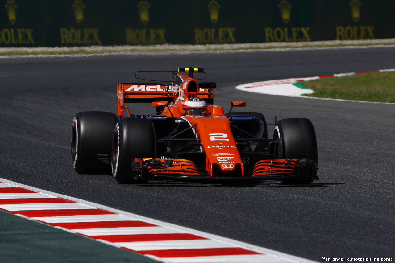 GP SPAGNA, 12.05.2017 - Stoffel Vandoorne (BEL) McLaren MCL32