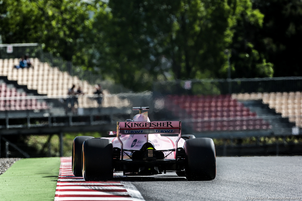 GP SPAGNA, Sergio Perez (MEX) Sahara Force India F1 VJM10.
12.05.2017.