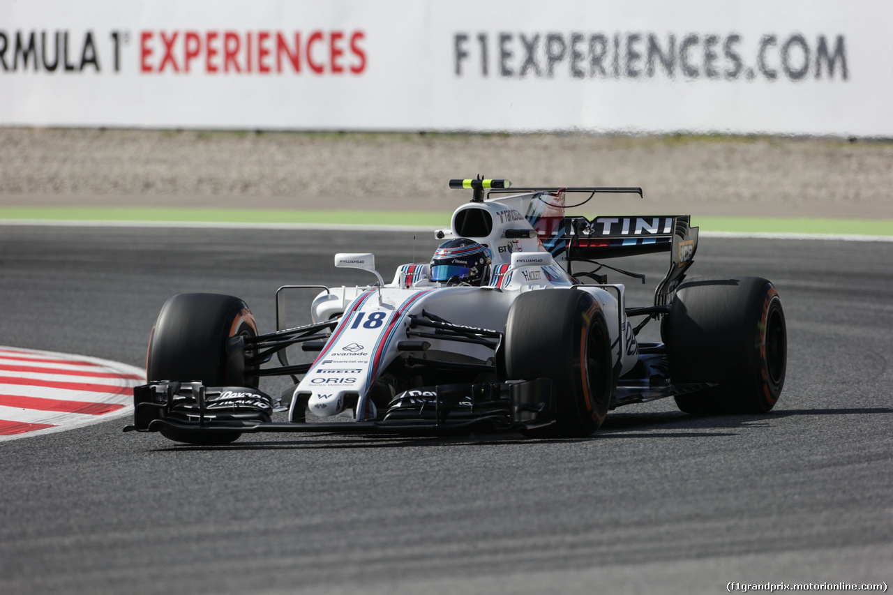 GP SPAGNA, Lance Stroll (CDN) Williams FW40.
12.05.2017.