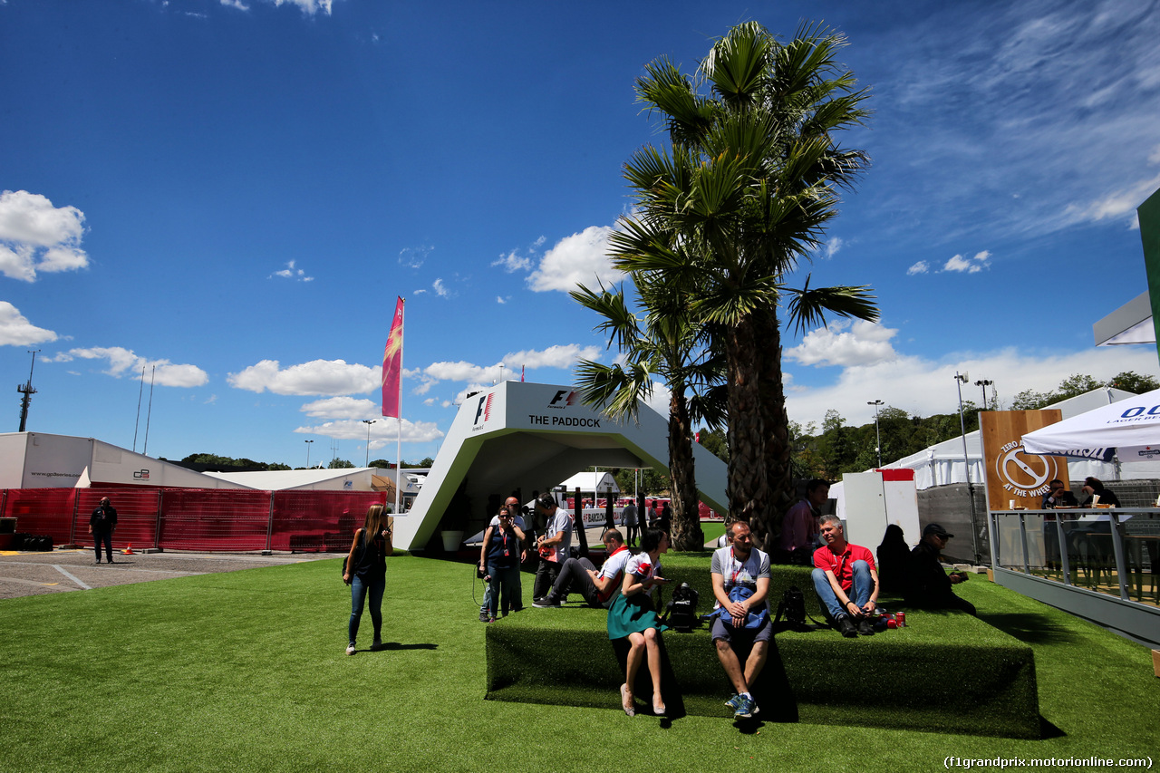 GP SPAGNA, The paddock.
12.05.2017.