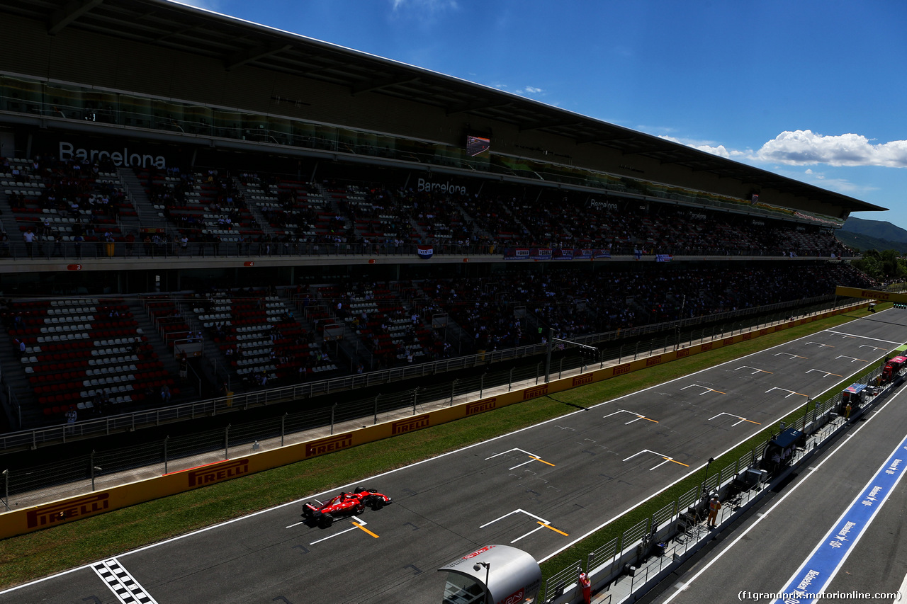 GP SPAGNA, Sebastian Vettel (GER) Ferrari SF70H.
12.05.2017.