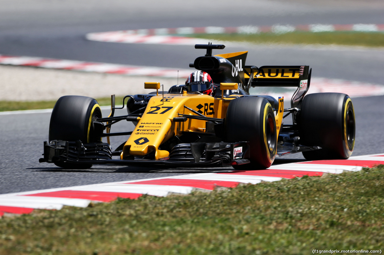 GP SPAGNA, Nico Hulkenberg (GER) Renault Sport F1 Team RS17.
12.05.2017.