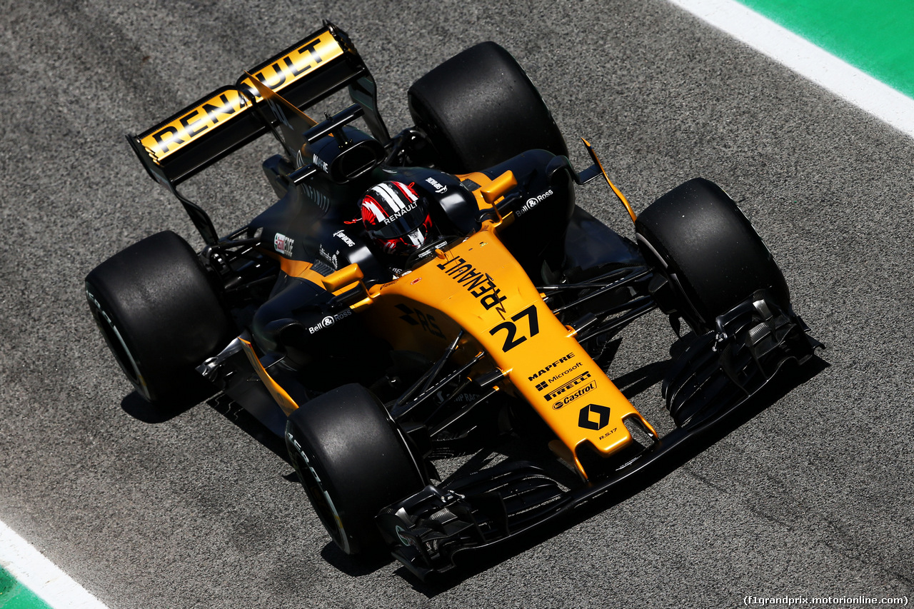 GP SPAGNA, Nico Hulkenberg (GER) Renault Sport F1 Team RS17.
12.05.2017.