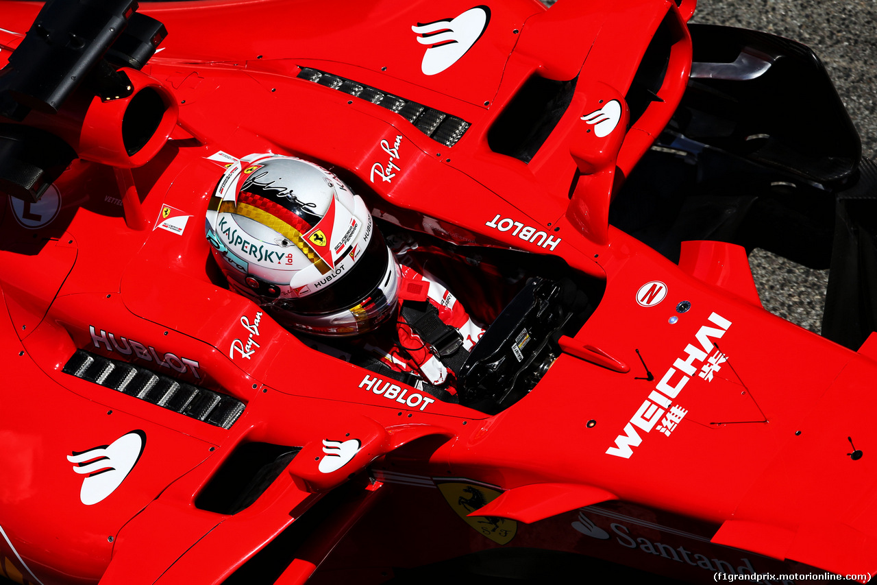 GP SPAGNA, Sebastian Vettel (GER) Ferrari SF70H.
12.05.2017.