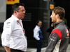 GP SPAGNA, (L to R): Eric Boullier (FRA) McLaren Racing Director with Romain Grosjean (FRA) Haas F1 Team.
11.05.2017.
