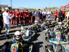GP SPAGNA, Lewis Hamilton (GBR) Mercedes AMG F1 with young karters.
11.05.2017.
