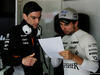 GP SPAGNA, (L to R): Tim Wright (GBR) Sahara Force India F1 Team Gara Engineer with Sergio Perez (MEX) Sahara Force India F1.
12.05.2017.