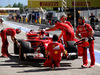 GP SPAGNA, Sebastian Vettel (GER) Ferrari SF70H stopped in the first practice session.
12.05.2017.