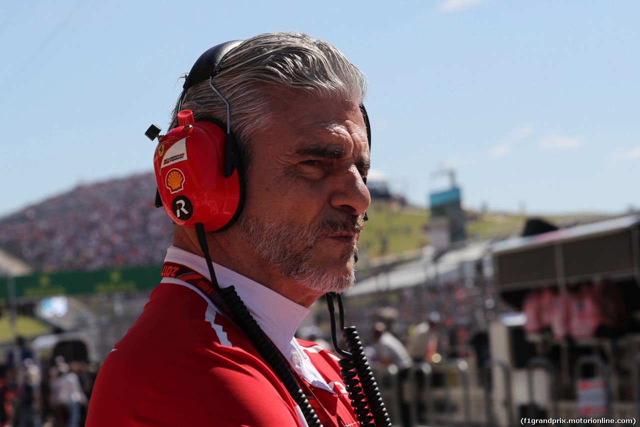 GP STATI UNITI, 22.10.2017 - Gara, Maurizio Arrivabene (ITA) Ferrari Team Principal