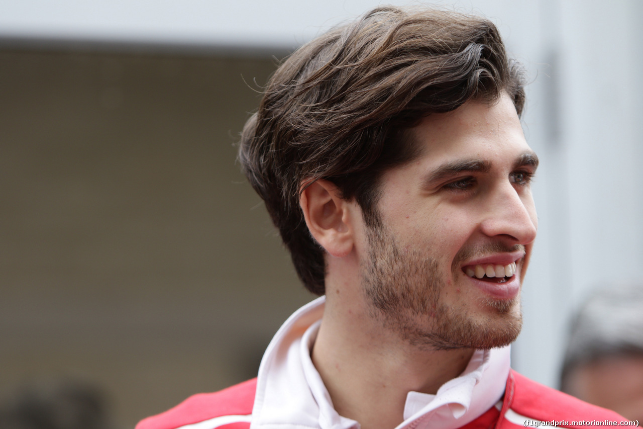 GP STATI UNITI, 22.10.2017 - Gara, Antonio Giovinazzi (ITA) Ferrari Test Driver