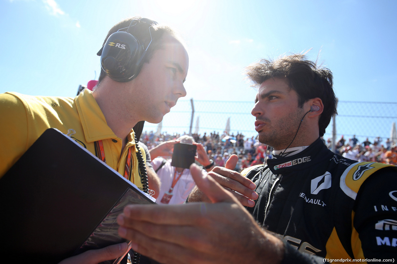 GP STATI UNITI, 22.10.2017 - Gara, Carlos Sainz Jr (ESP) Renault Sport F1 Team RS17