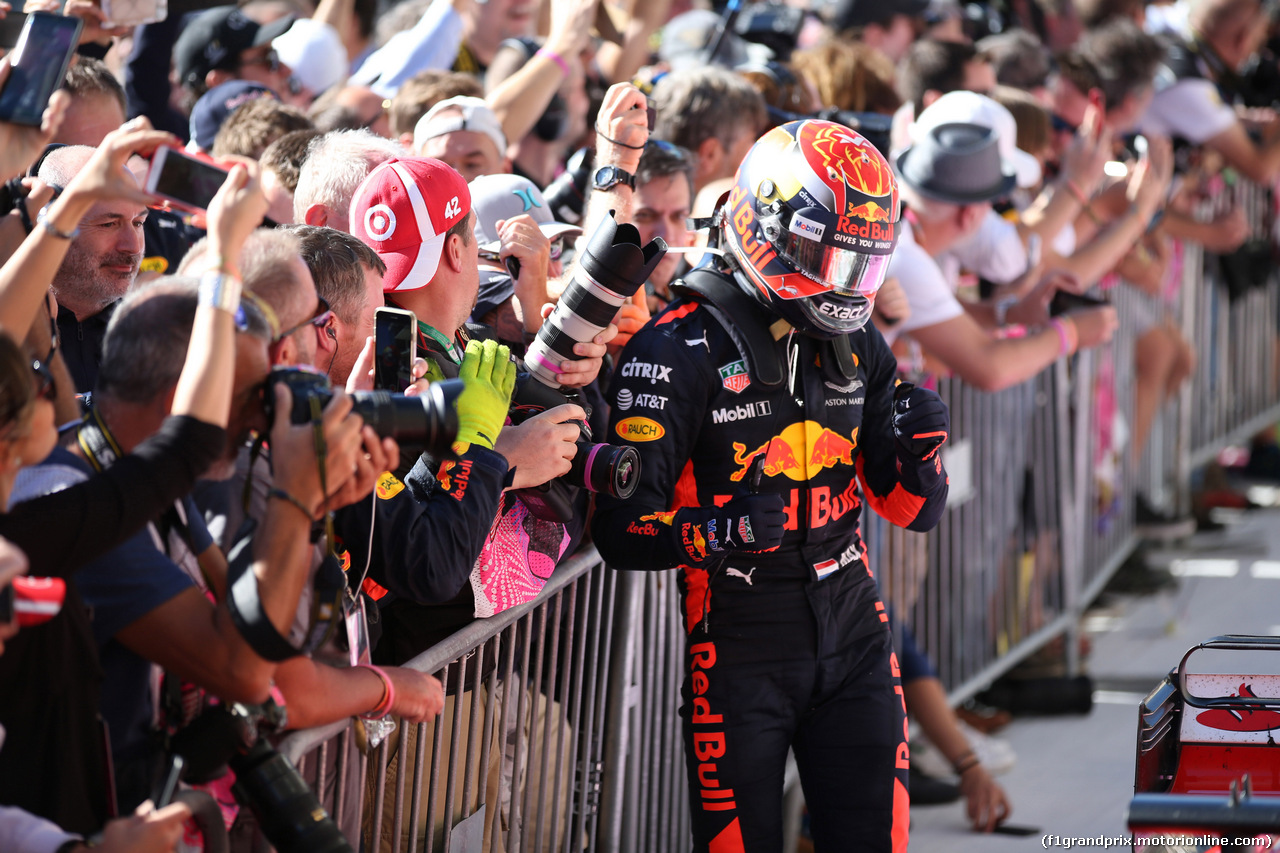GP STATI UNITI, 22.10.2017 - Gara, Max Verstappen (NED) Red Bull Racing RB13