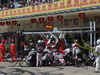 GP STATI UNITI, 22.10.2017 - Gara, Pit lane, Sergio Perez (MEX) Sahara Force India F1 VJM010