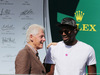 GP STATI UNITI, 22.10.2017 - Gara, Bill Clinton (USA) e Usain Bolt (JAM)