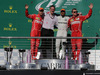 GP STATI UNITI, 22.10.2017 - Gara, 2nd place Sebastian Vettel (GER) Ferrari SF70H, James Allison (GBR) Mercedes AMG F1, Technical Director, Lewis Hamilton (GBR) Mercedes AMG F1 W08 vincitore e 3rd place Kimi Raikkonen (FIN) Ferrari SF70H