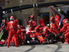 GP STATI UNITI, 22.10.2017 - Gara, Pit stop, Sebastian Vettel (GER) Ferrari SF70H