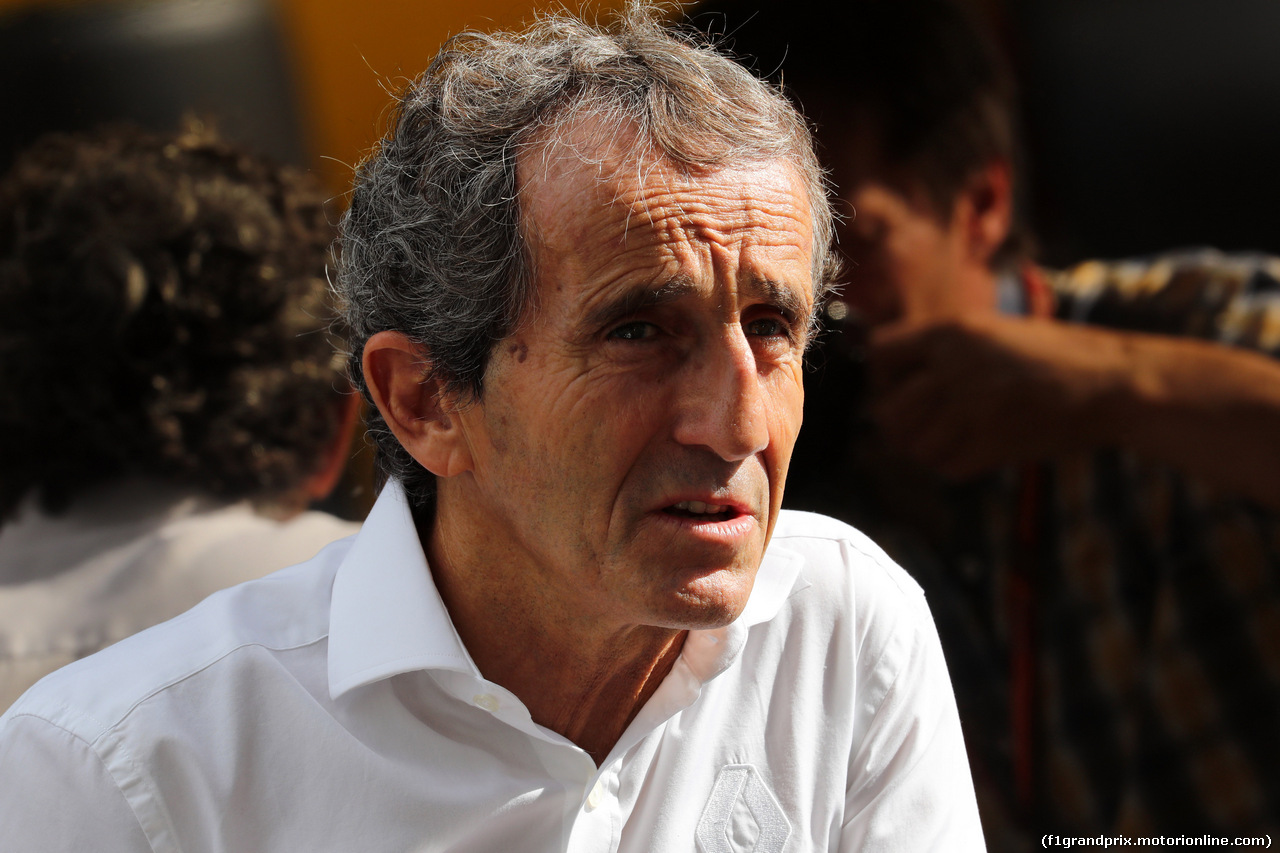 GP STATI UNITI, 21.10.2017 - Alain Prost (FRA) Renault Sport F1 Team Special Advisor