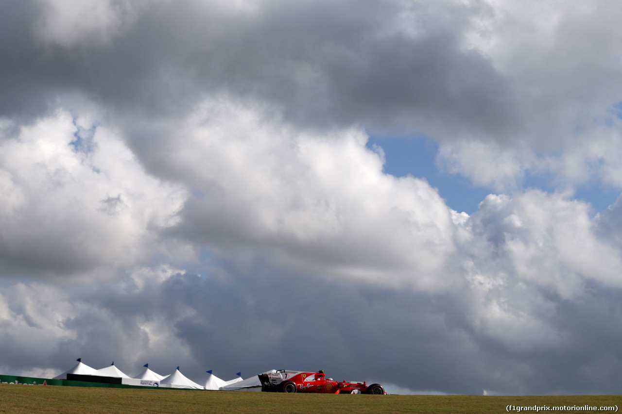 GP STATI UNITI, 21.10.2017 - Prove Libere 3, Kimi Raikkonen (FIN) Ferrari SF70H
