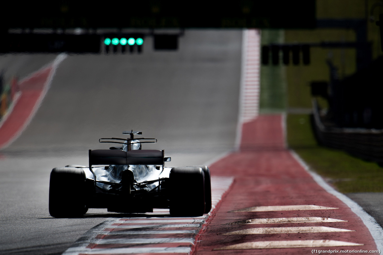 GP STATI UNITI, 21.10.2017 - Prove Libere 3, Lewis Hamilton (GBR) Mercedes AMG F1 W08