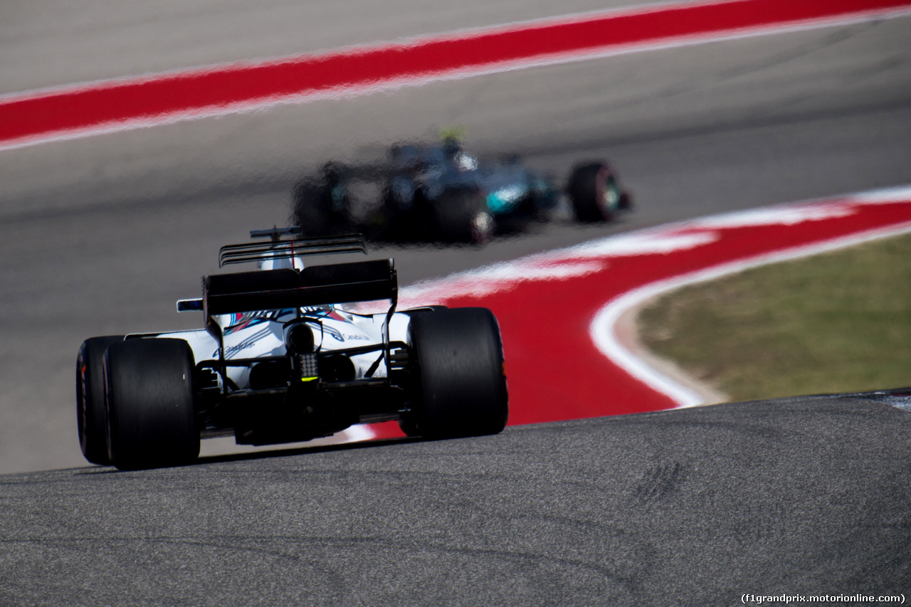 GP STATI UNITI, 21.10.2017 - Prove Libere 3, Felipe Massa (BRA) Williams FW40