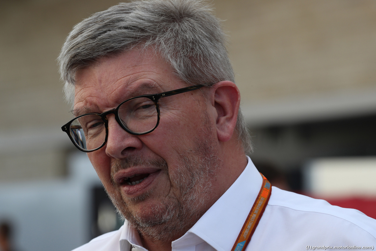 GP STATI UNITI, 21.10.2017 - Ross Brawn (GBR) Formula One Managing Director of Motorsports